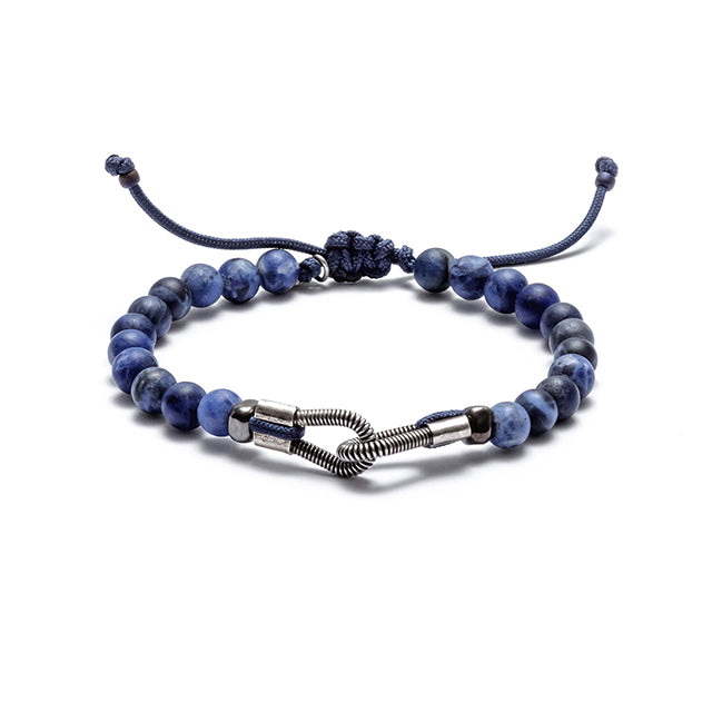 Round Natural Stones-Blue