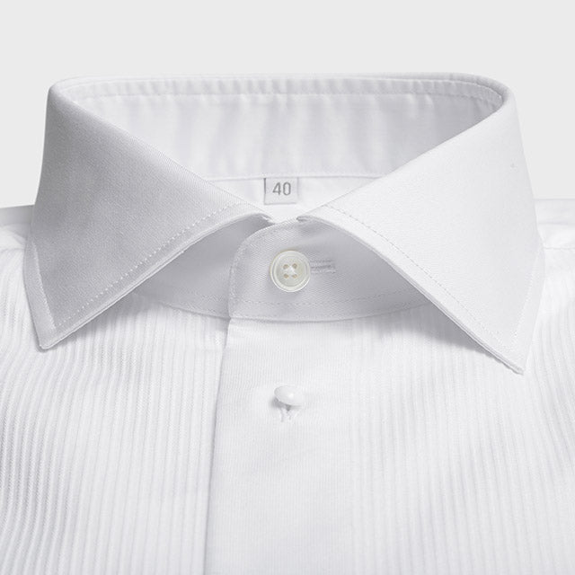 Pleated with French Cuff