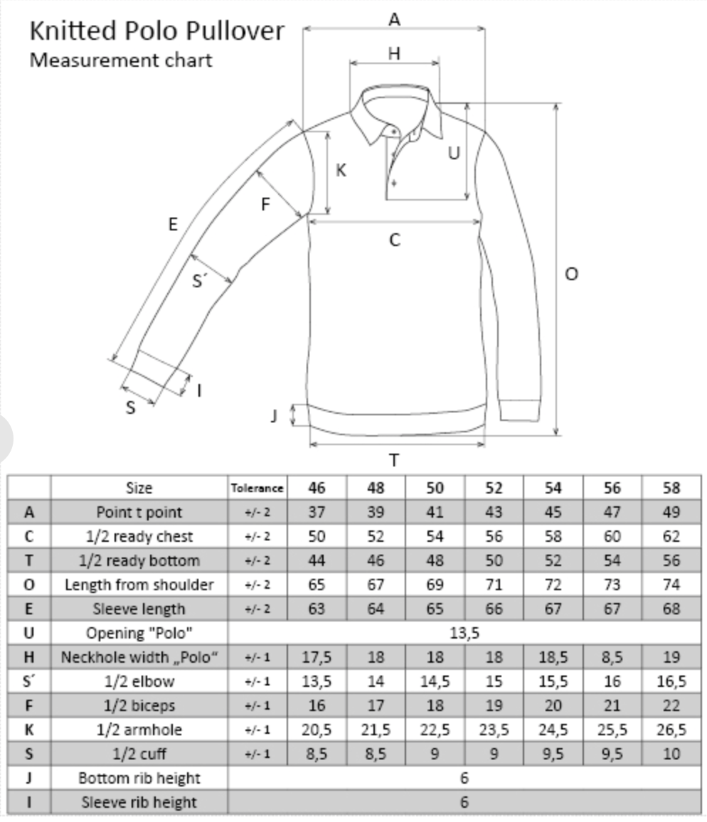 Polo Wool Long Sleeves